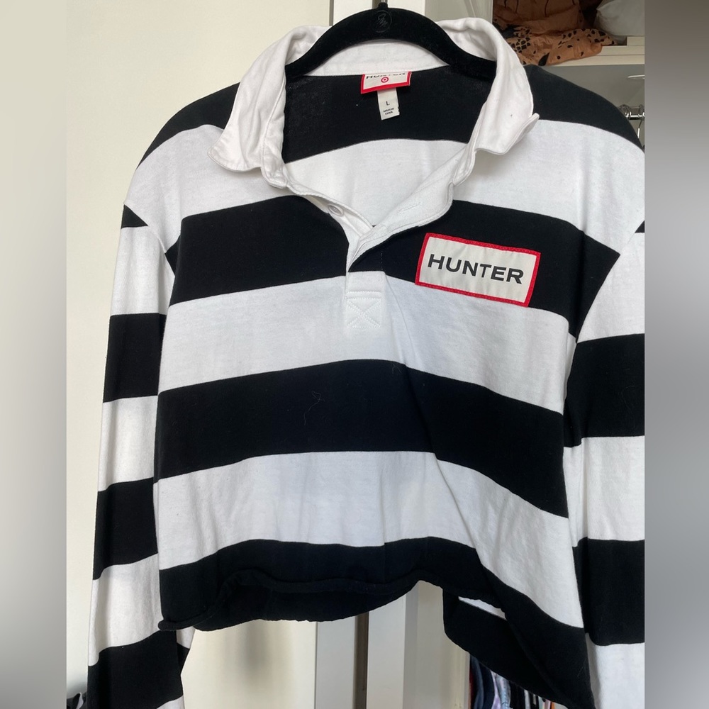 Hunter Cropped Collared Shirt